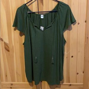 Old Navy Top, Green, XL
